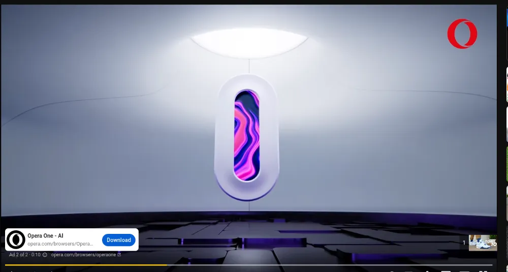 YouTube advertising creative used with a client campaign